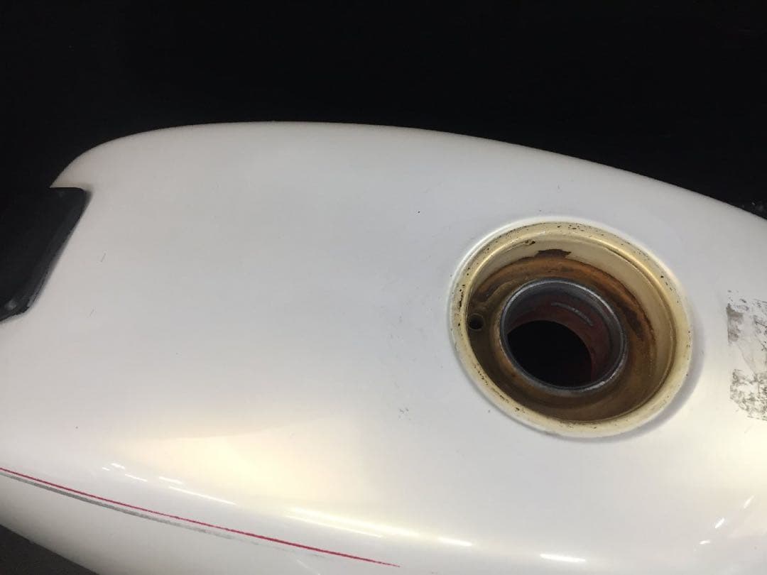  バイク タンク ホワイト R100RS ツインサ1983年　RT