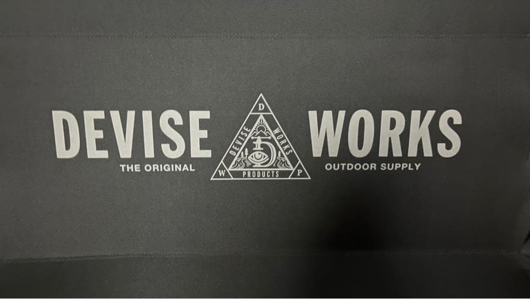 DEVISE WORKS アウトドアベンチ 黒