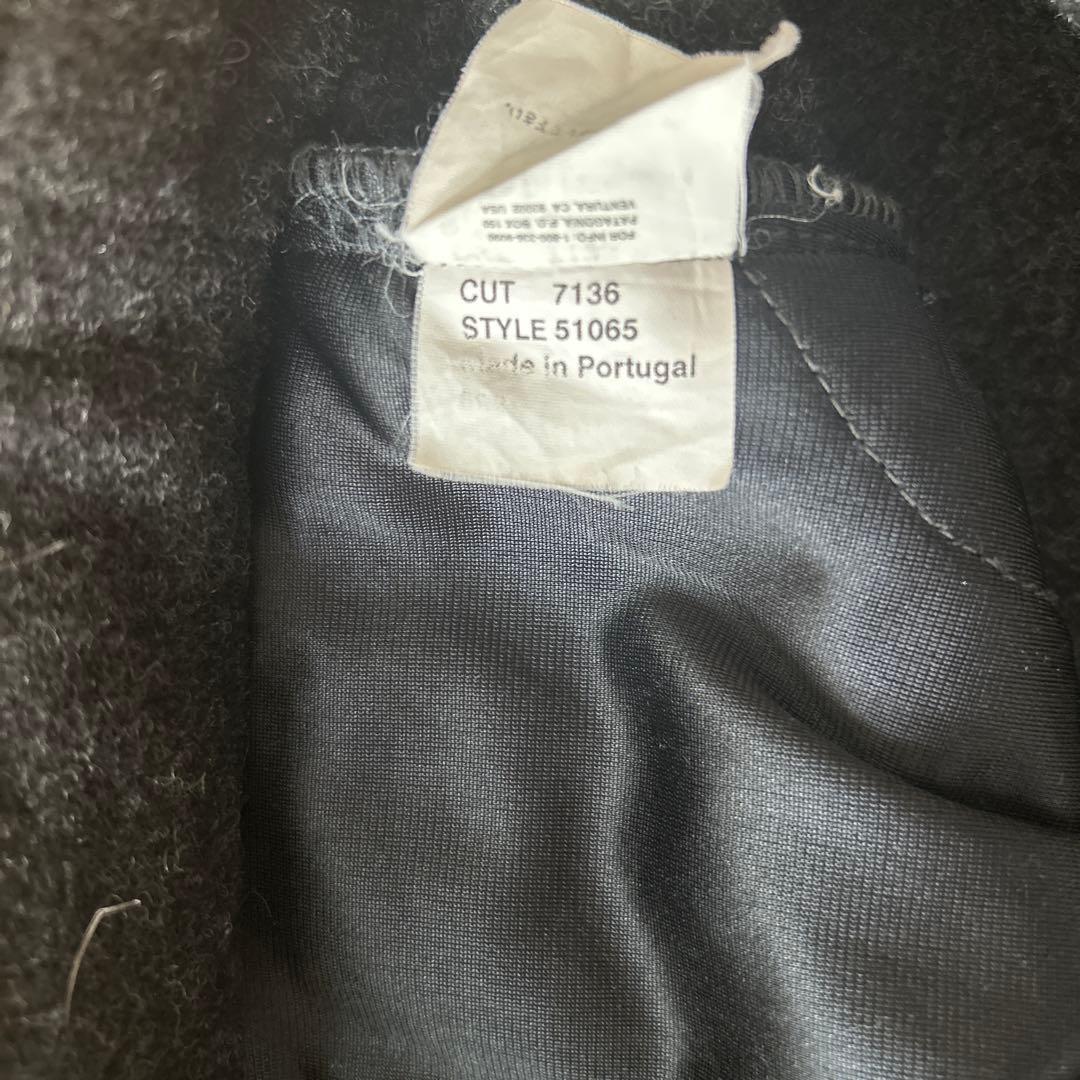 パタゴニア　ウール　ハーフジップ　ポルトガル製