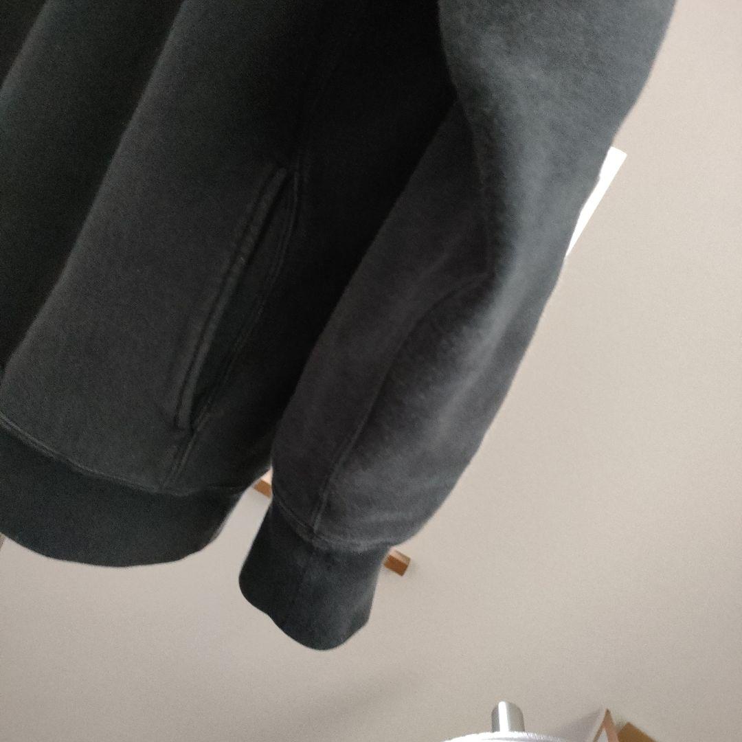 BATONER ダークグレー ジャンベルカ ラグランスリーブ スウェット