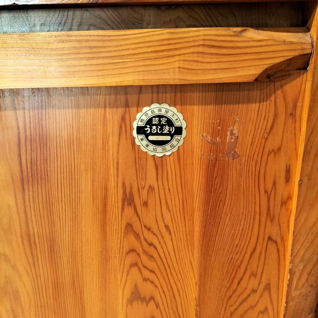 M●WS東名 希少 和ヴィンテージ 屋久杉 茶棚 飾り棚 サイドボード