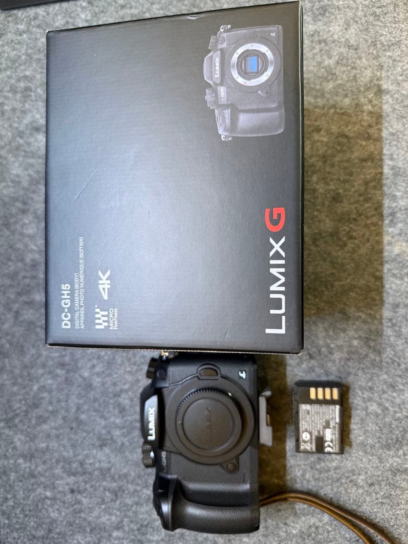 【美品】 LUMIX DC-GH5 ミラーレス一眼 本体