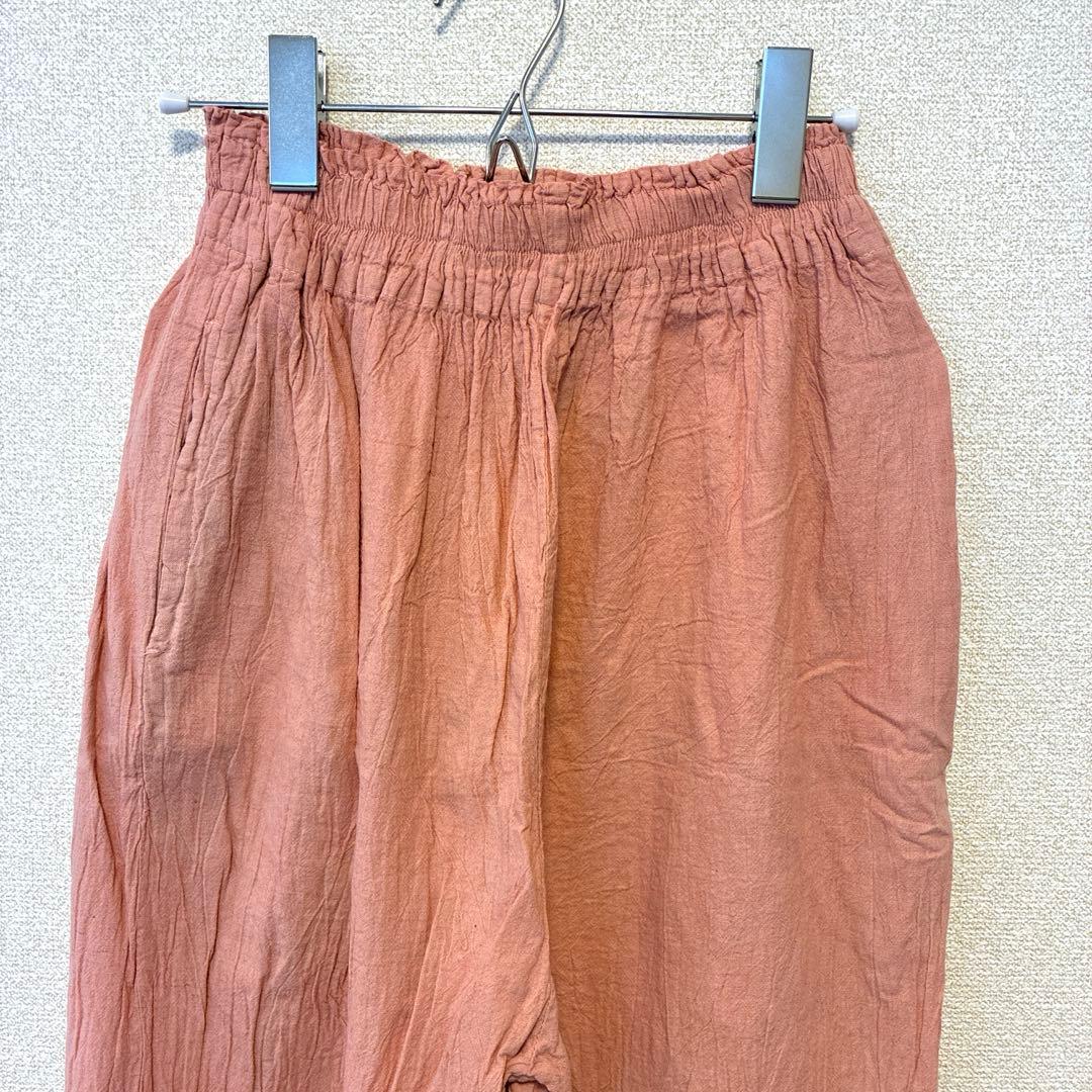 ヂェン先生の日常着 定価1.5万 バルーンパンツ スリム ピンク