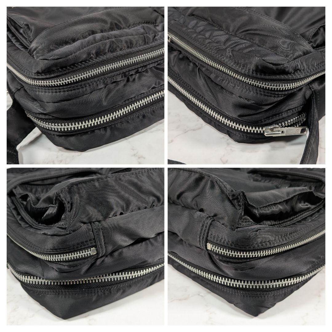 PORTER ポーター タンカー ショルダーバッグ (XL) ブラック ２層式