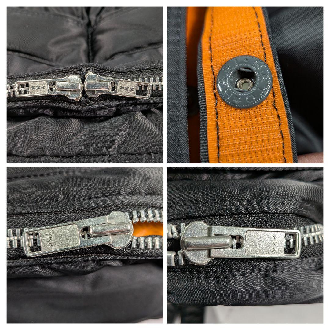 PORTER ポーター タンカー ショルダーバッグ (XL) ブラック ２層式