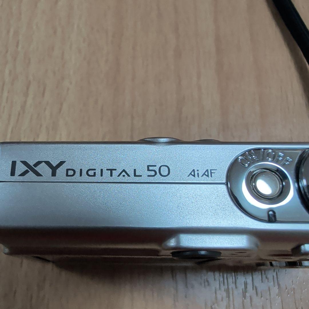 Canon IXY DIGITAL 50 シルバー 本体と充電器