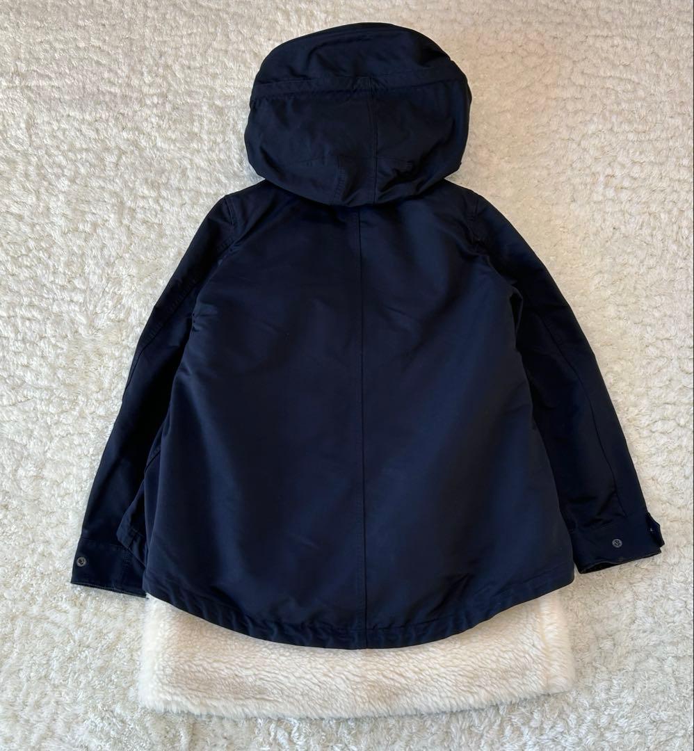 美品✨ザリラクス　ショートモッズコート　ファーライナー　黒　36