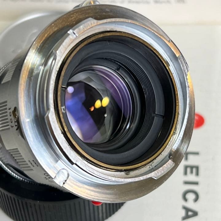 ライカ Leica固定銅鏡 後期Summicron Mズミクロン 50mm f2