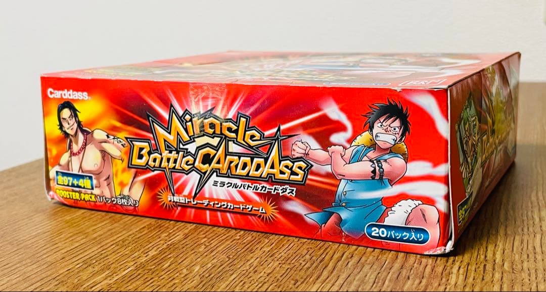 R &E専用 ミラクルバトルカードダス ワンピース 第一弾 ブースター 5BOX