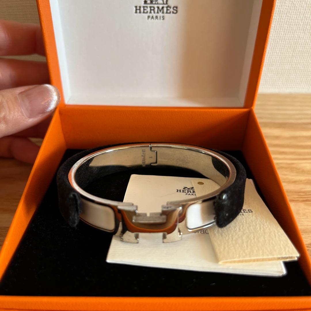 HERMES エルメスバングル ホワイト
