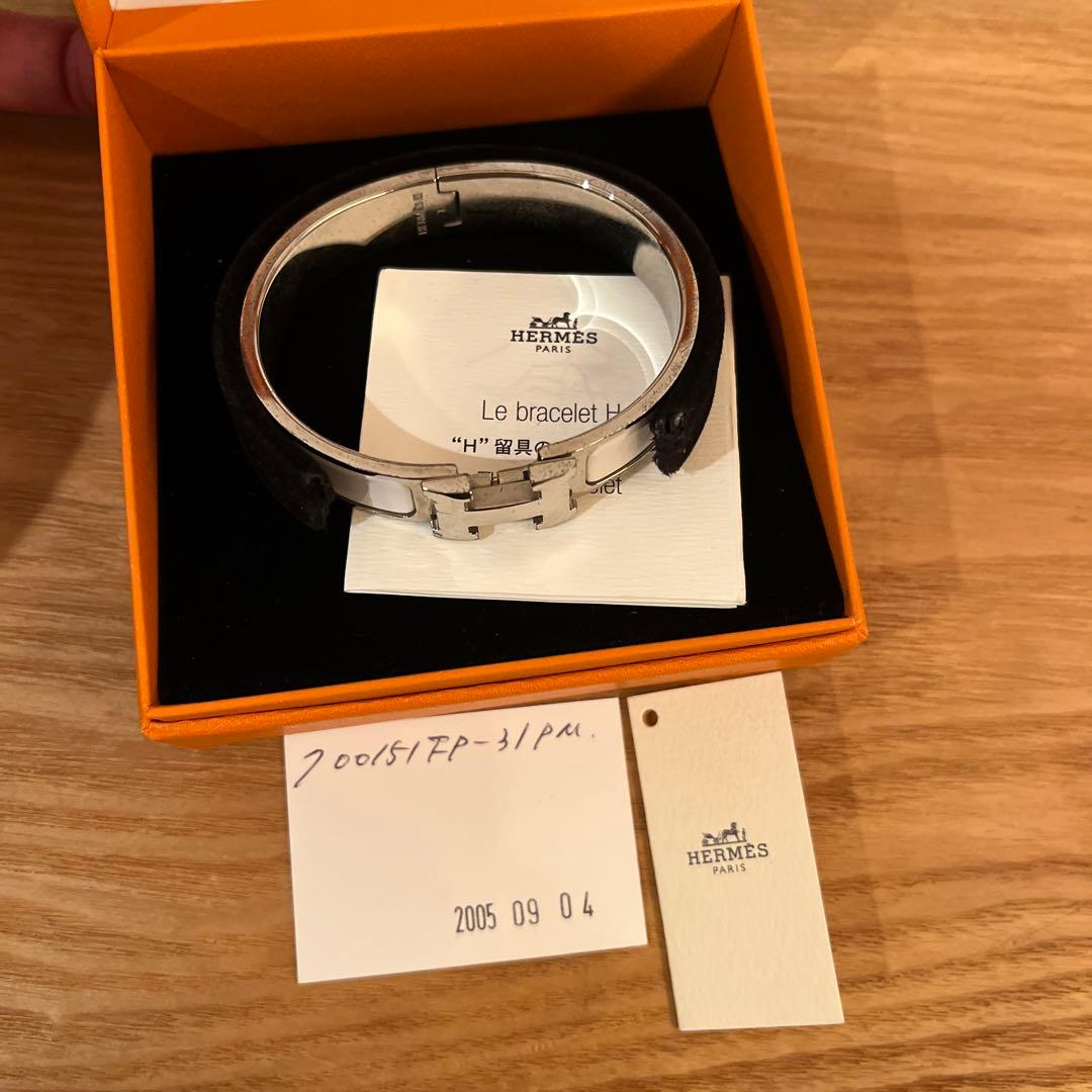 HERMES エルメスバングル ホワイト
