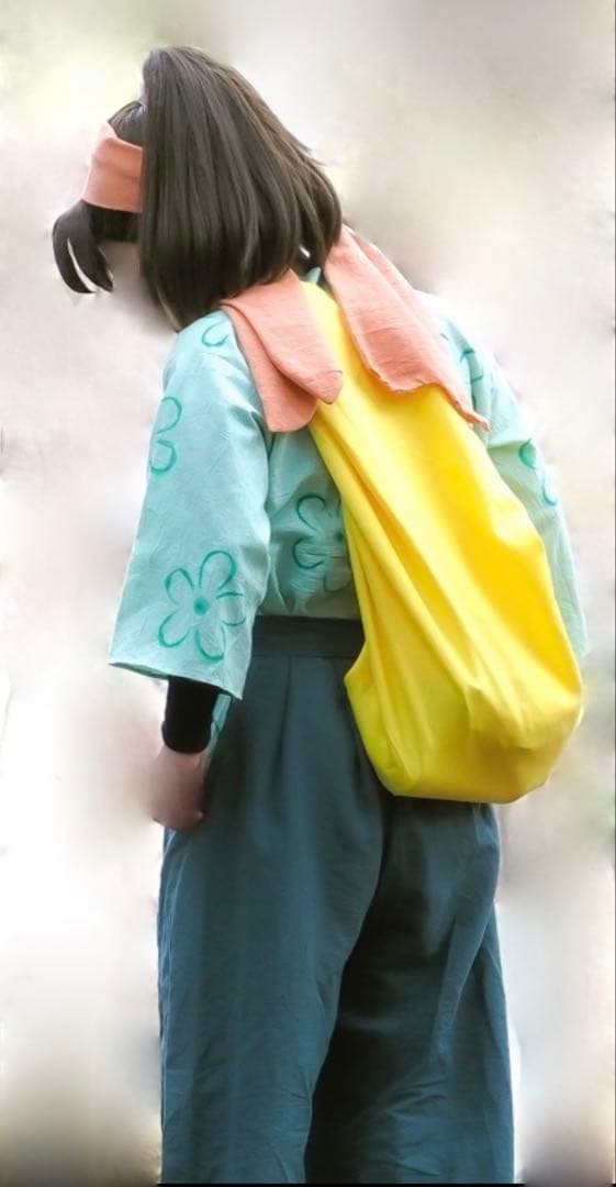 私服+靴+風呂敷