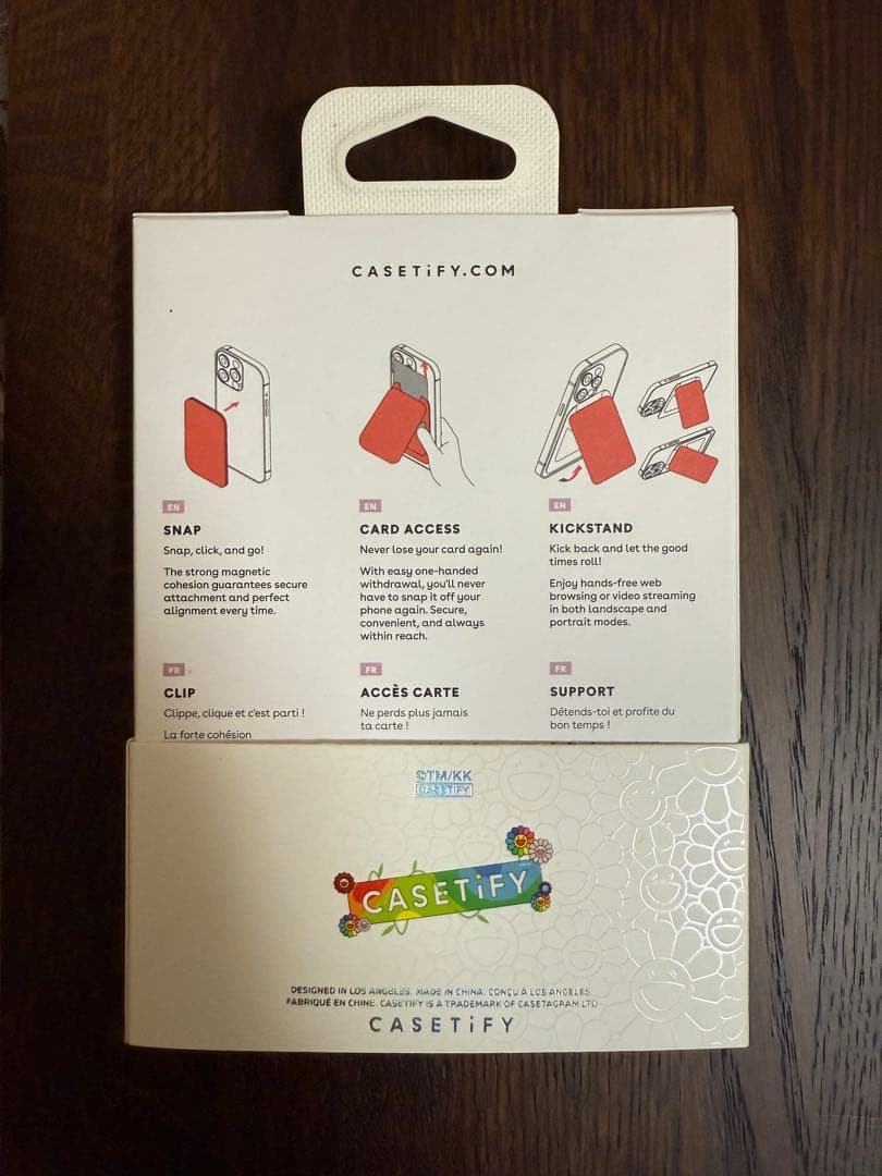 正規品　限定版　CASETiFY 村上隆　カードホルダースタンド