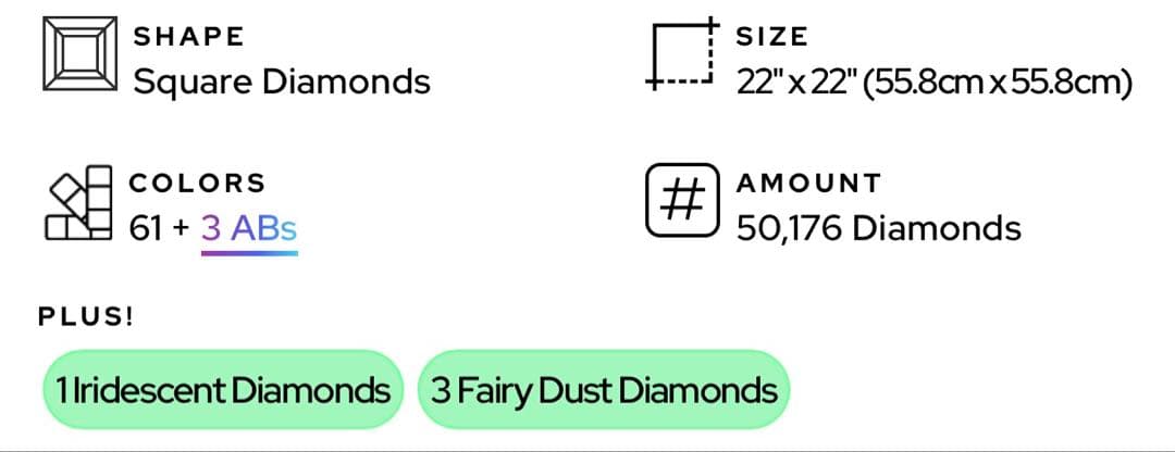 DAC ダイヤモンドアートクラブ Aquarius