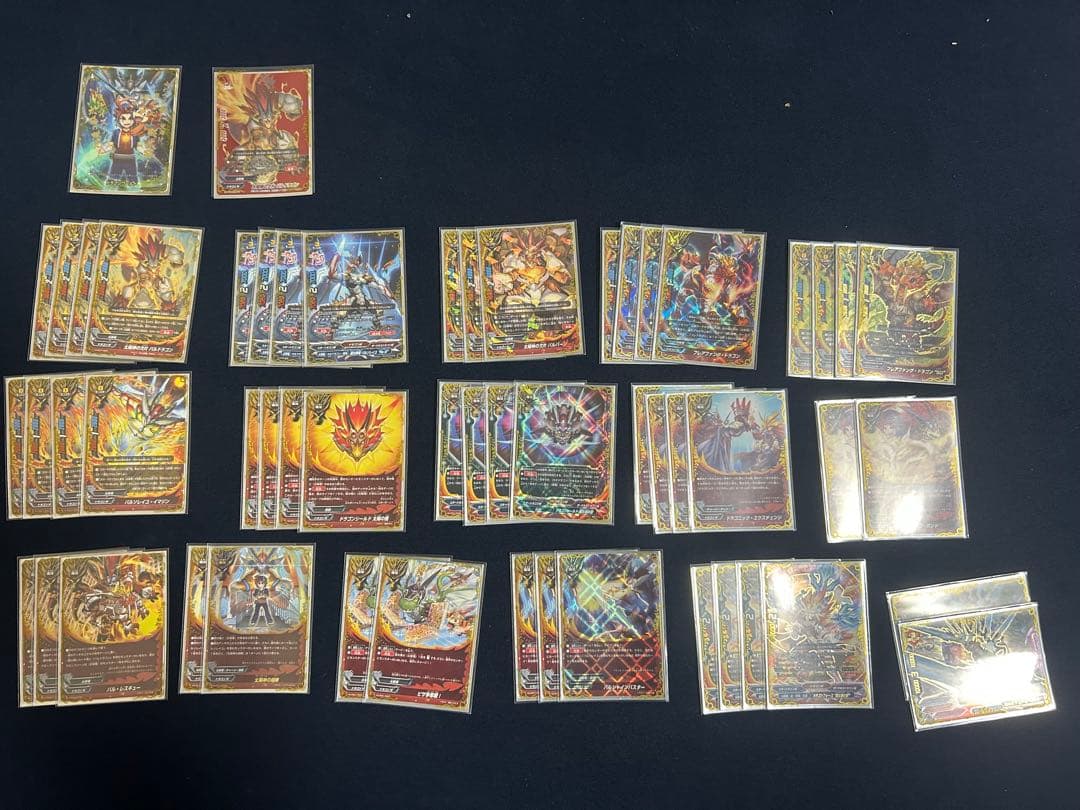 バディファイト　太陽竜　デッキ　引退品