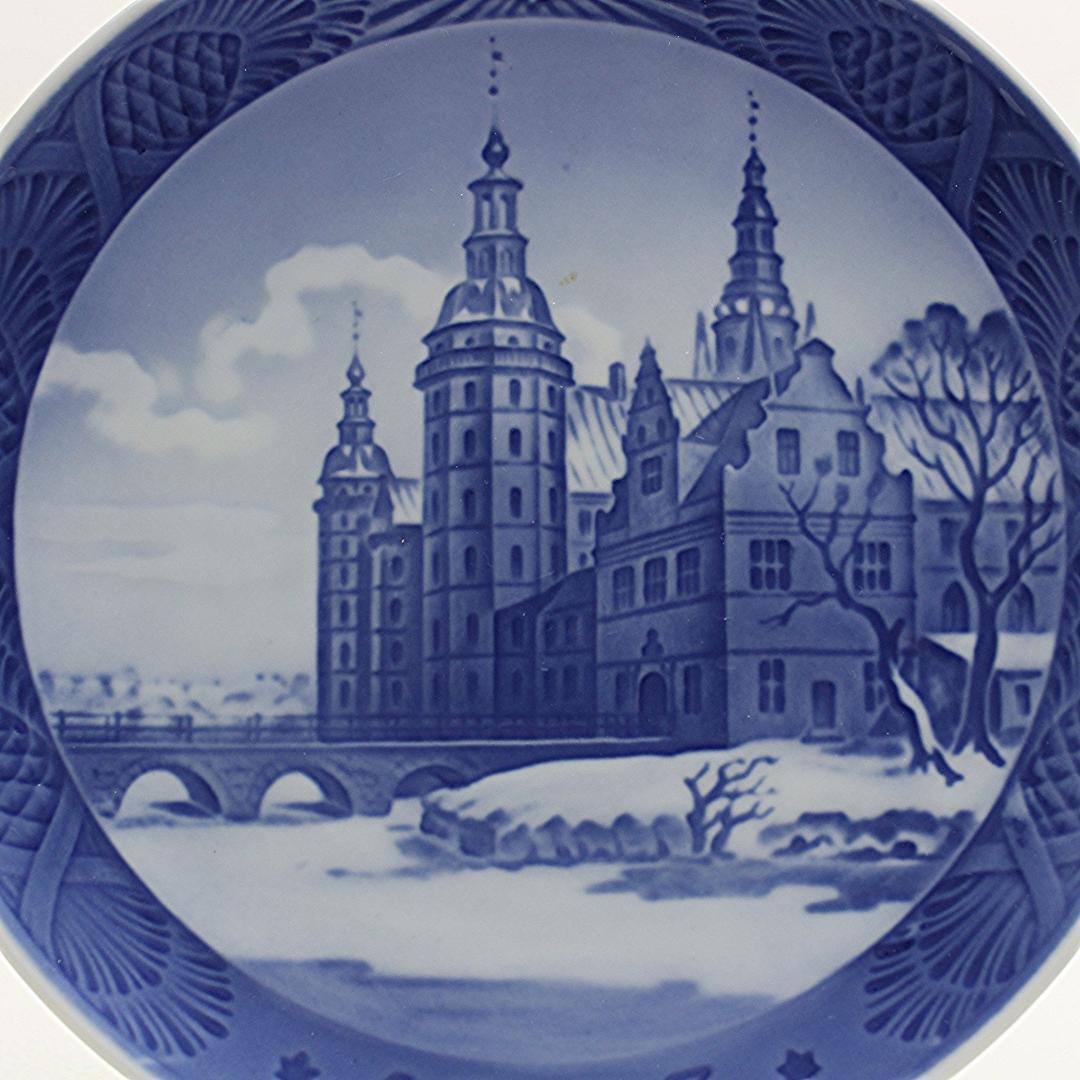 1953年 「フレデリクスボー城」 イヤープレート ロイヤルコペンハーゲ北欧北欧