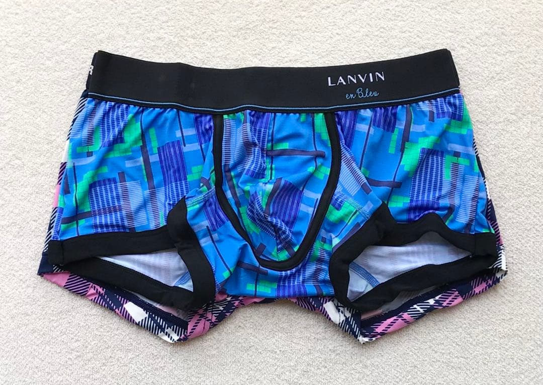 Lanvin en Bleu＆BROS ボクサーパンツ M ローライズ ３枚
