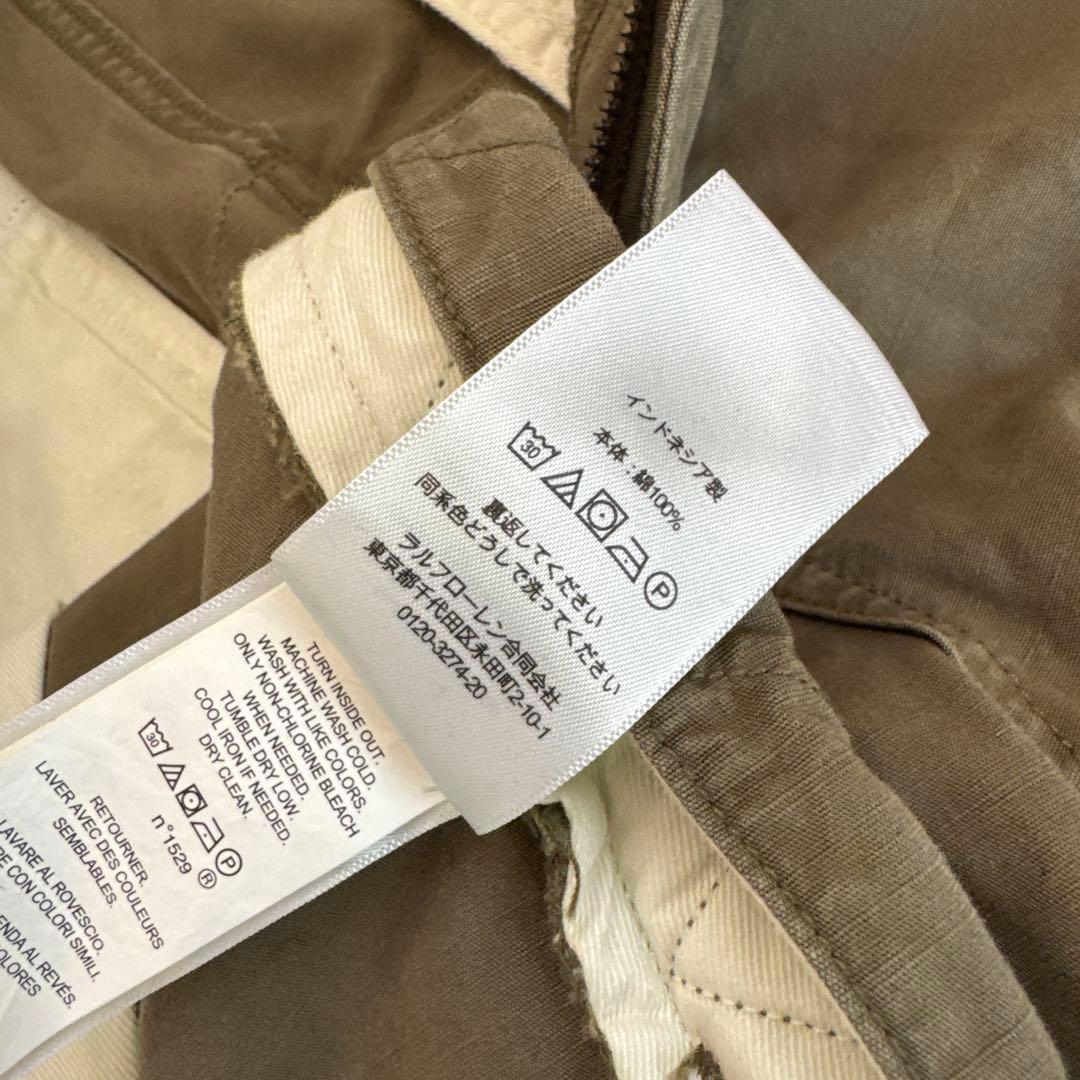 POLOラルフローレン　カーゴパンツ　コットン　W34 L32