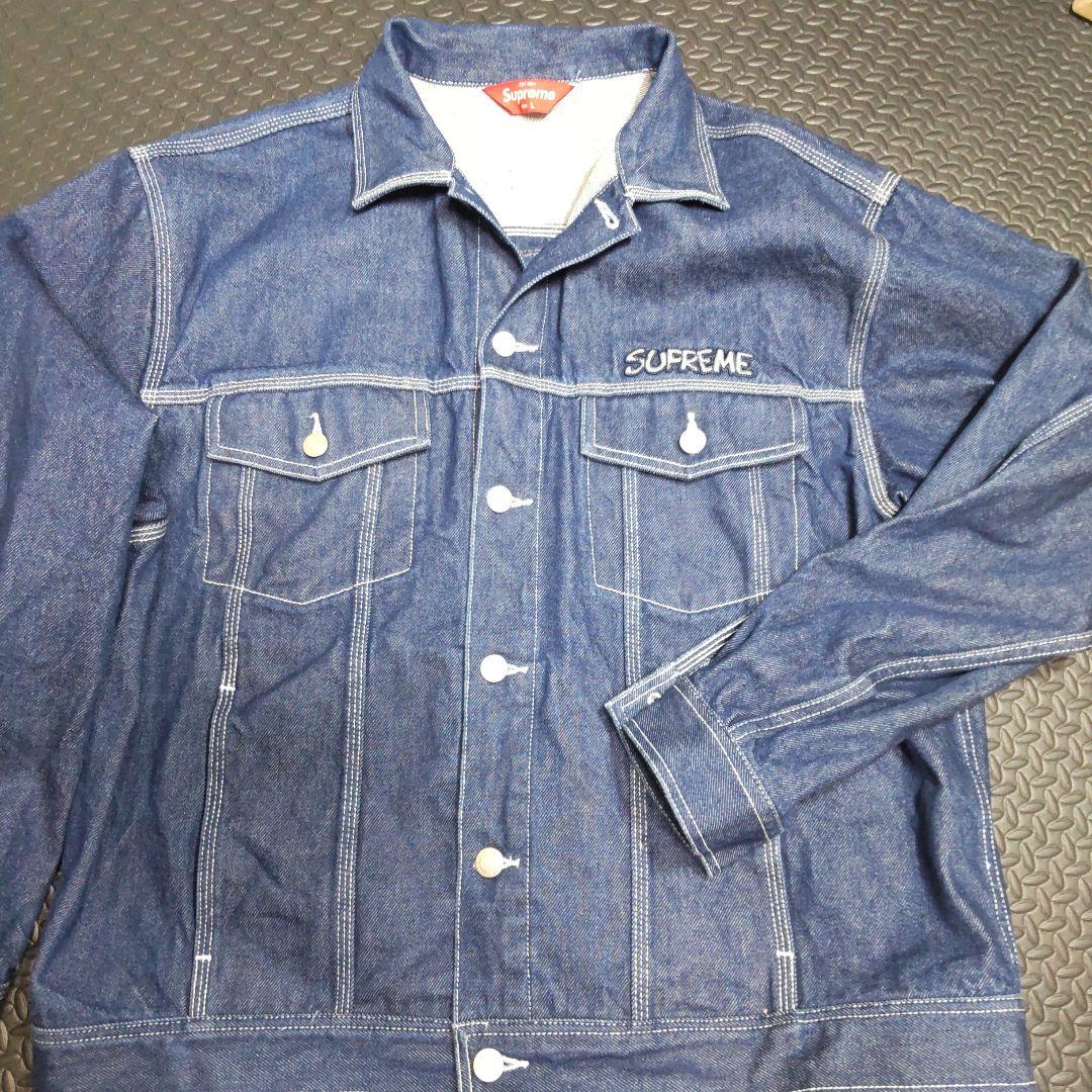 Supreme デニムジャケット Lサイズ
