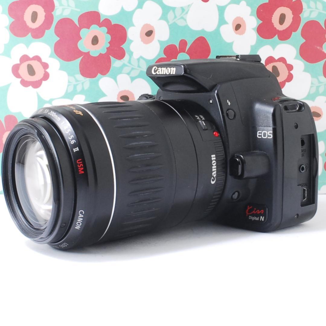 ❤初心者にオススメ❤Canon kiss N❤スマホに転送❤望遠レンズ❤