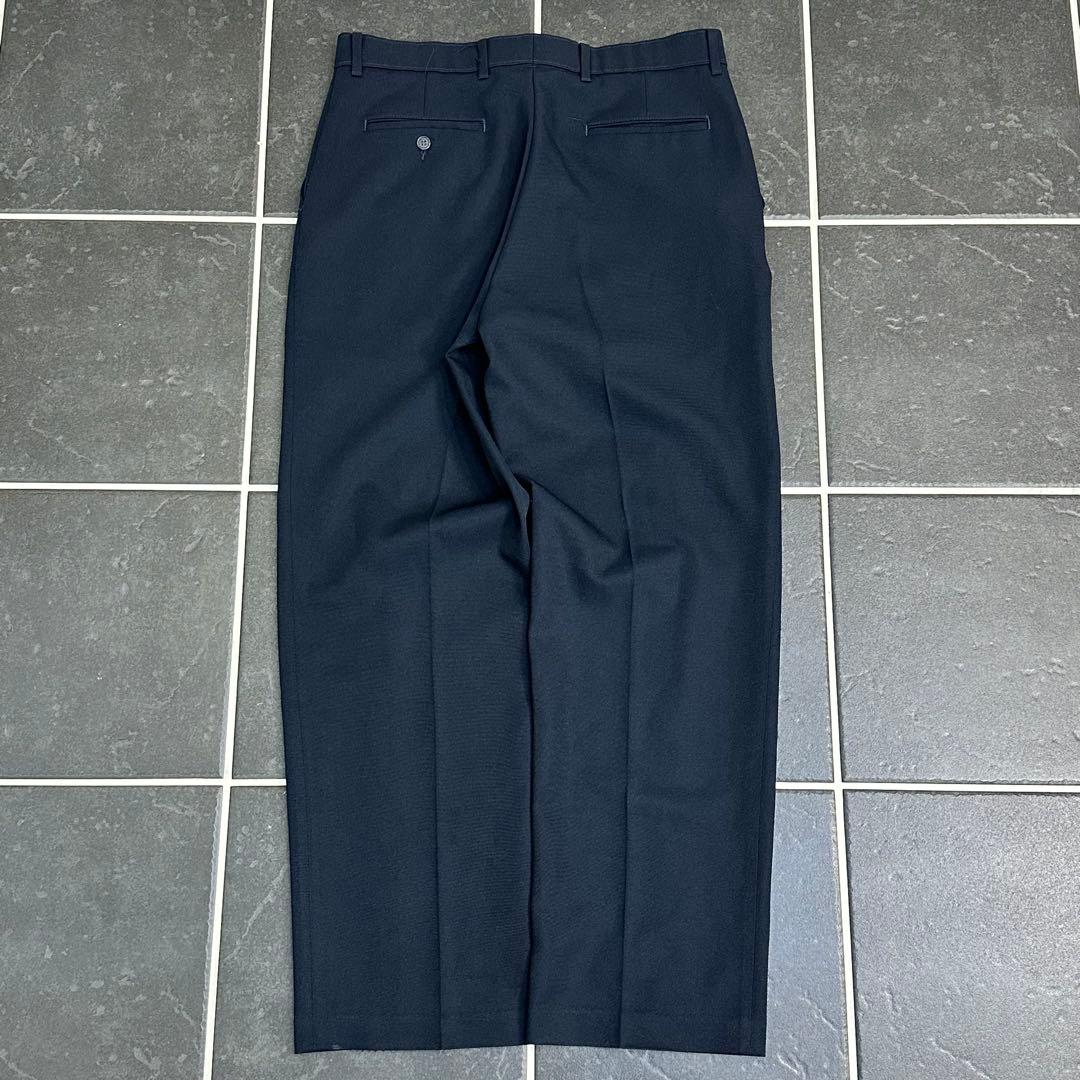 90s Levi’s 【アクションスラックス　ネイビー　レア　ワイドスラックス】