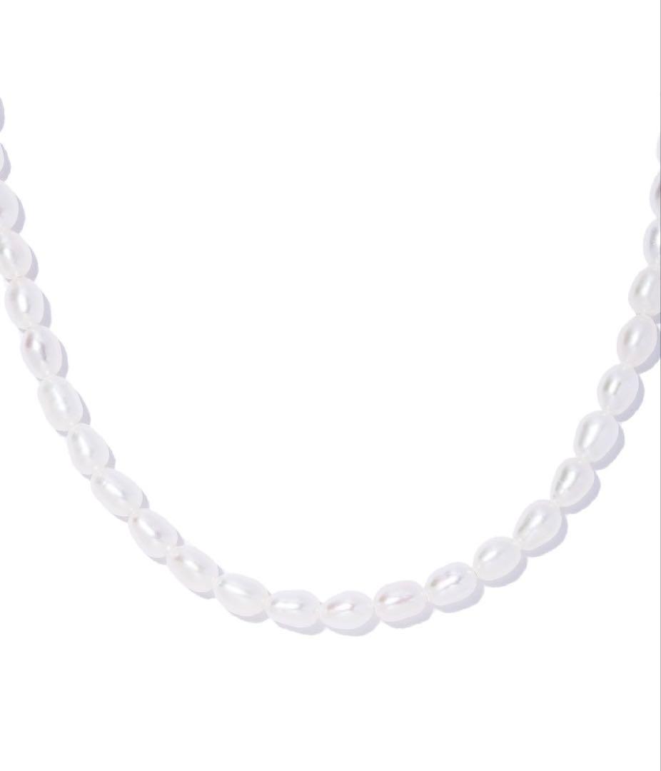 les bon bon パールチョーカー BOB542 淡水パール モダン