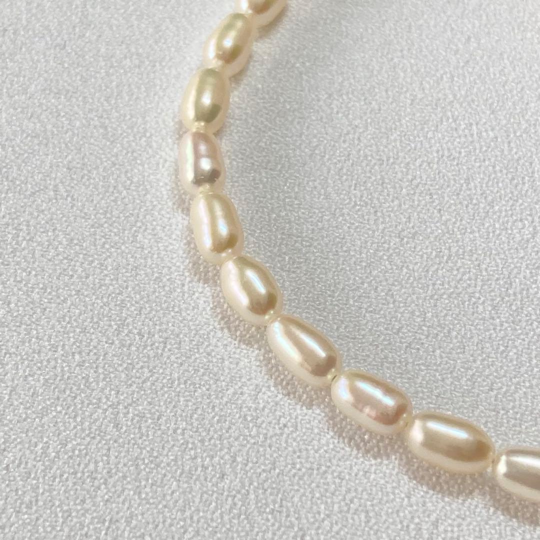 les bon bon パールチョーカー BOB542 淡水パール モダン