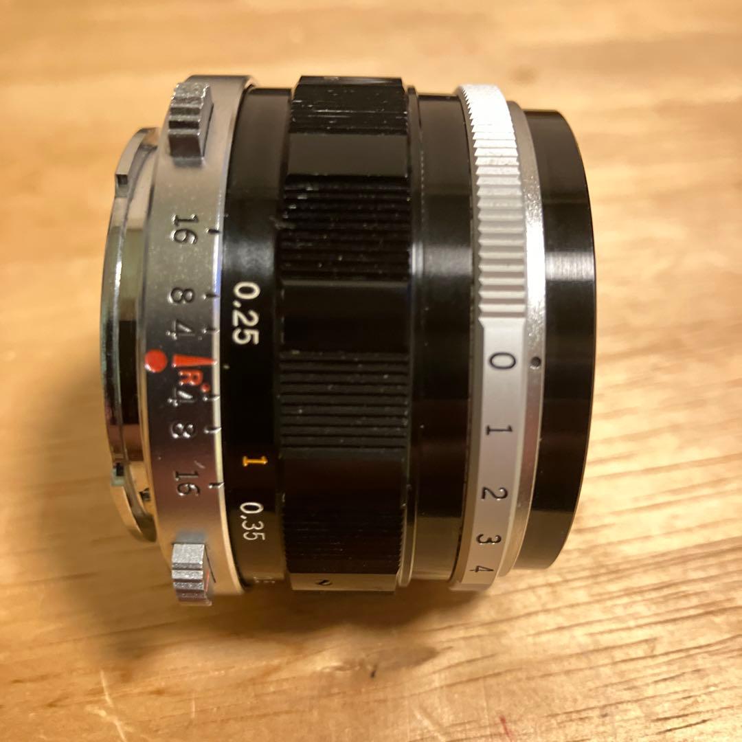 OLYMPUS E.ZUIKO AUTO-W 25mm/f 4 TTLナンバー付