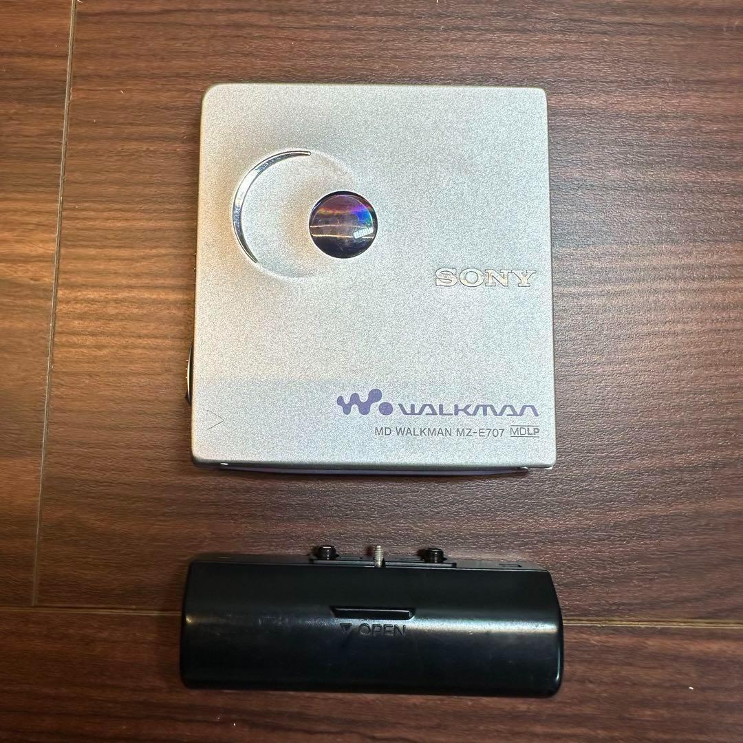 SONY MZ-E707 MD ウォークマン 美品 0360