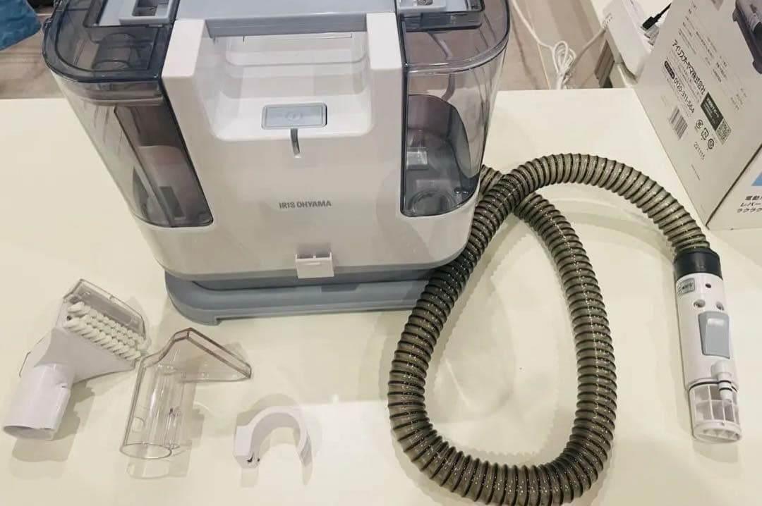 即購入OK！IRIS OHYAMA スチームクリーナー RNS-P10-W