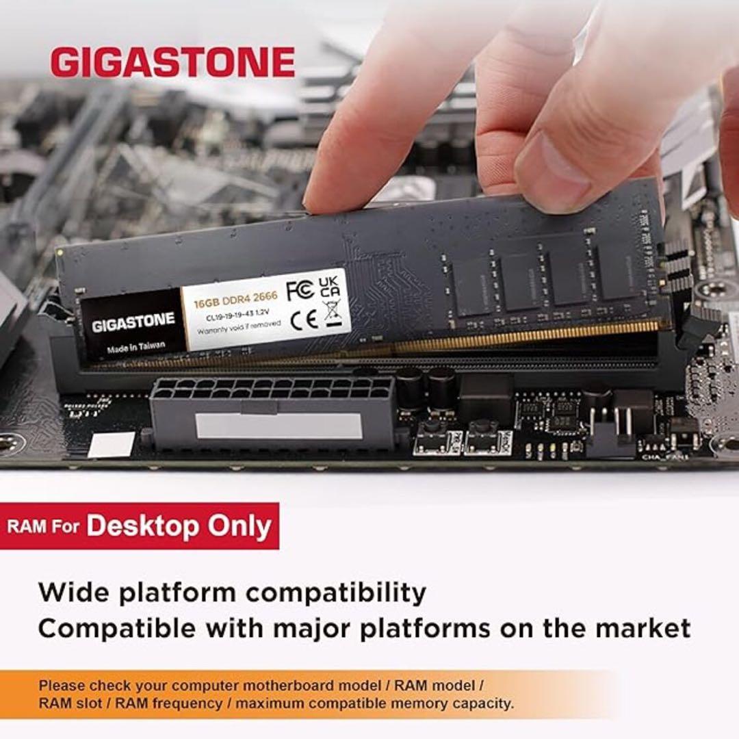 GIGASTONE 16GB×2 DDR4 2666MHz メモリ