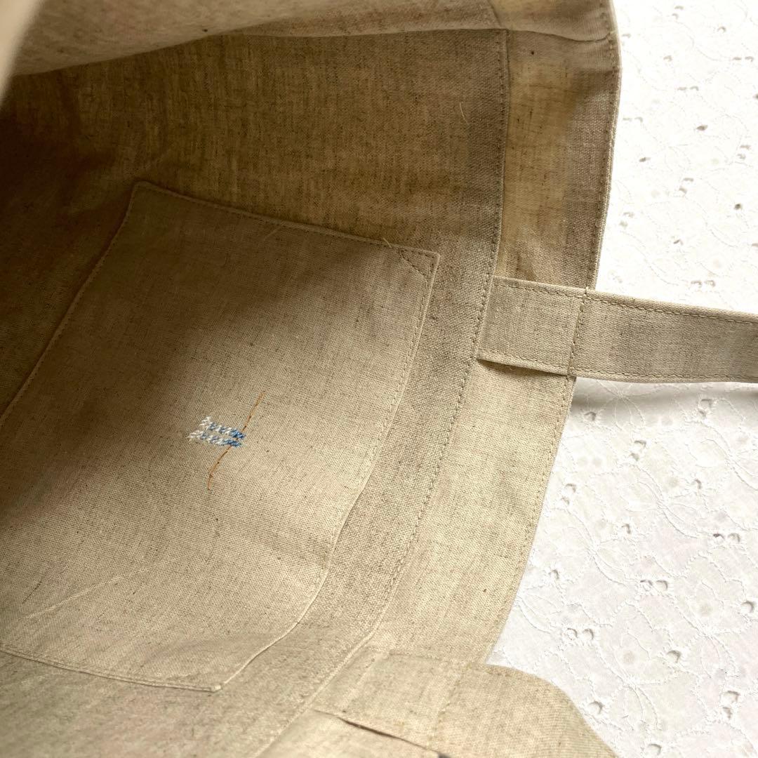 クロスステッチ 完成品 トートバッグ サモイロフ くらはしれい オーダー72