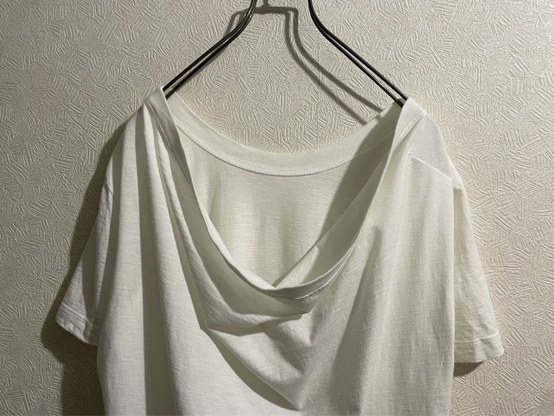 イタリア製 Martin Margiela バック ドレープ カットソー