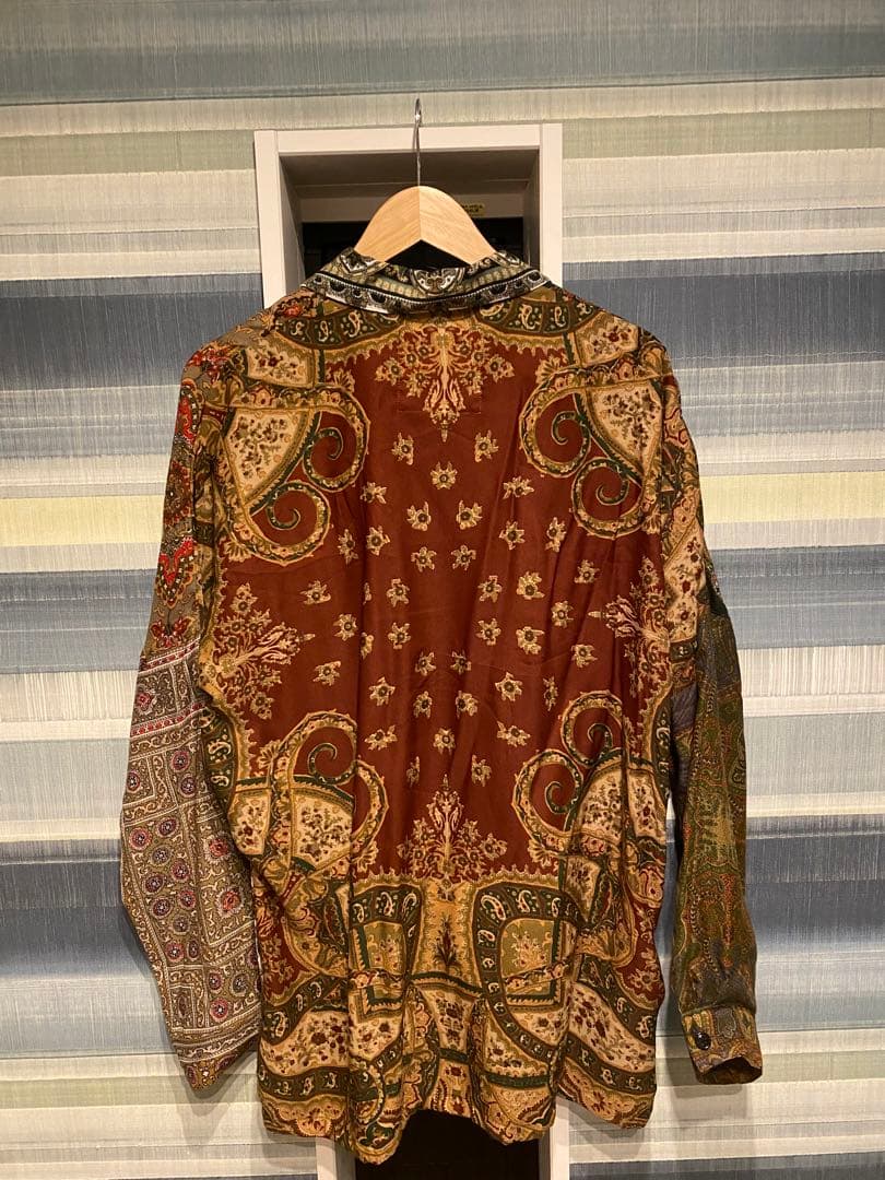 24ss INK tyrolean shirt jkt インク　Lサイズ