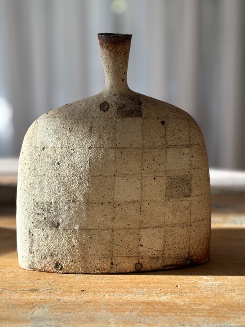 菊地勝　Masaru Kikuchi 花器　花入　陶芸作品