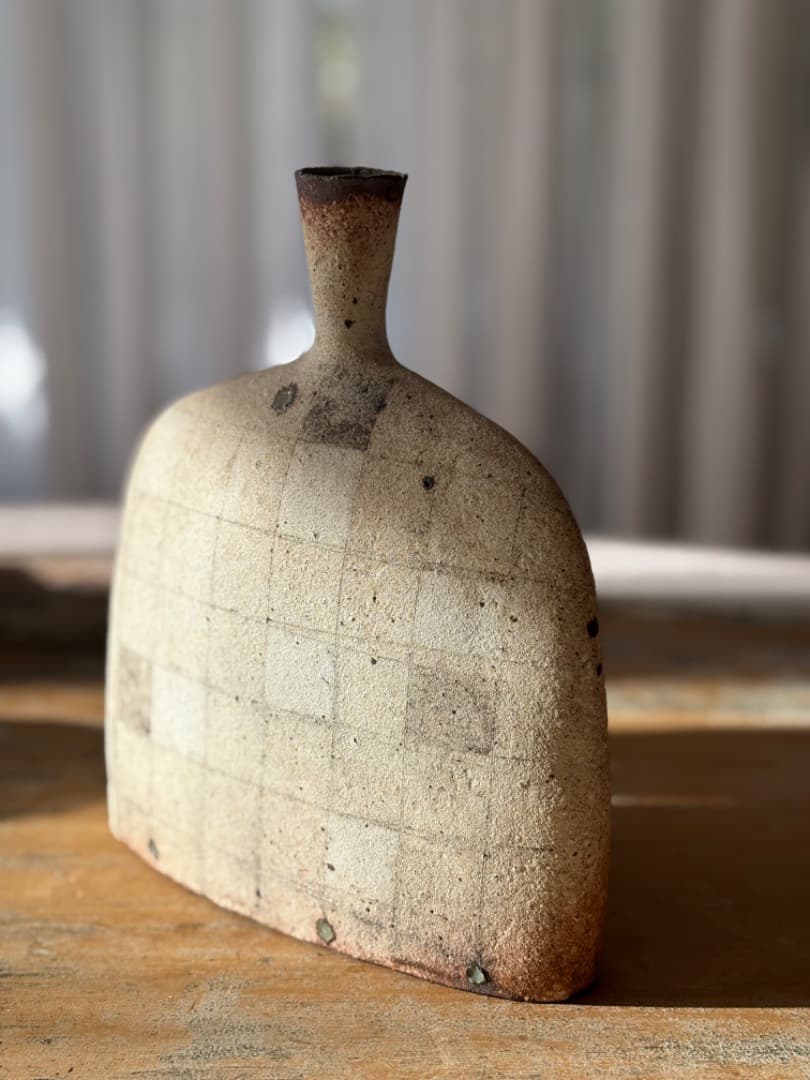 菊地勝　Masaru Kikuchi 花器　花入　陶芸作品