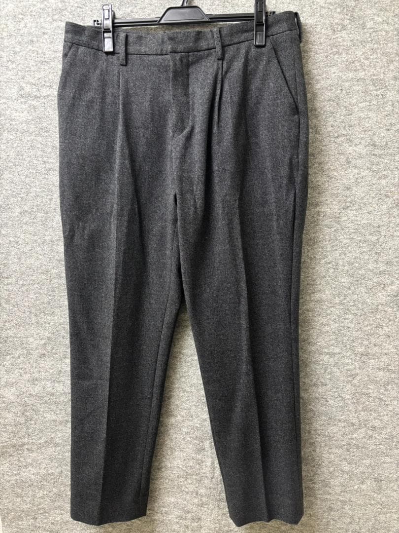 CALEE キャリー　セットアップ　バンドカラーシャツ＆スラックス