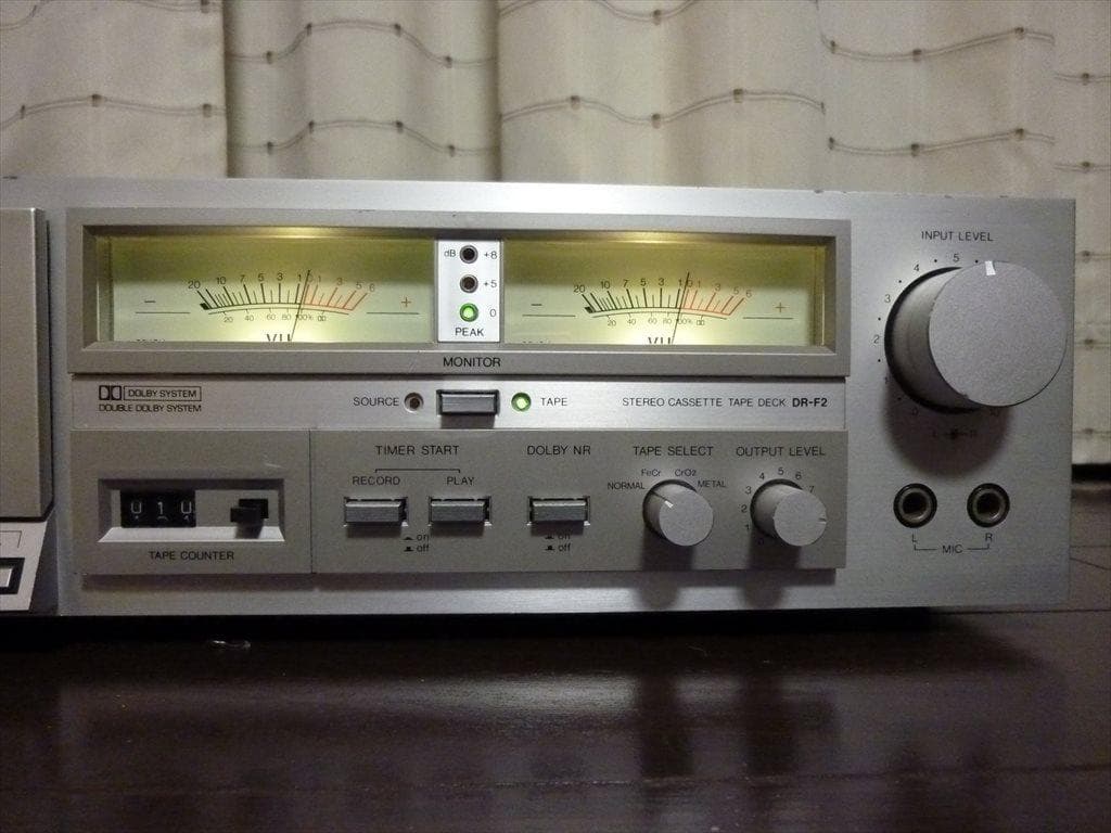 DENON デンオン カセットデッキ TR-F2 修理済 全機能動作確認