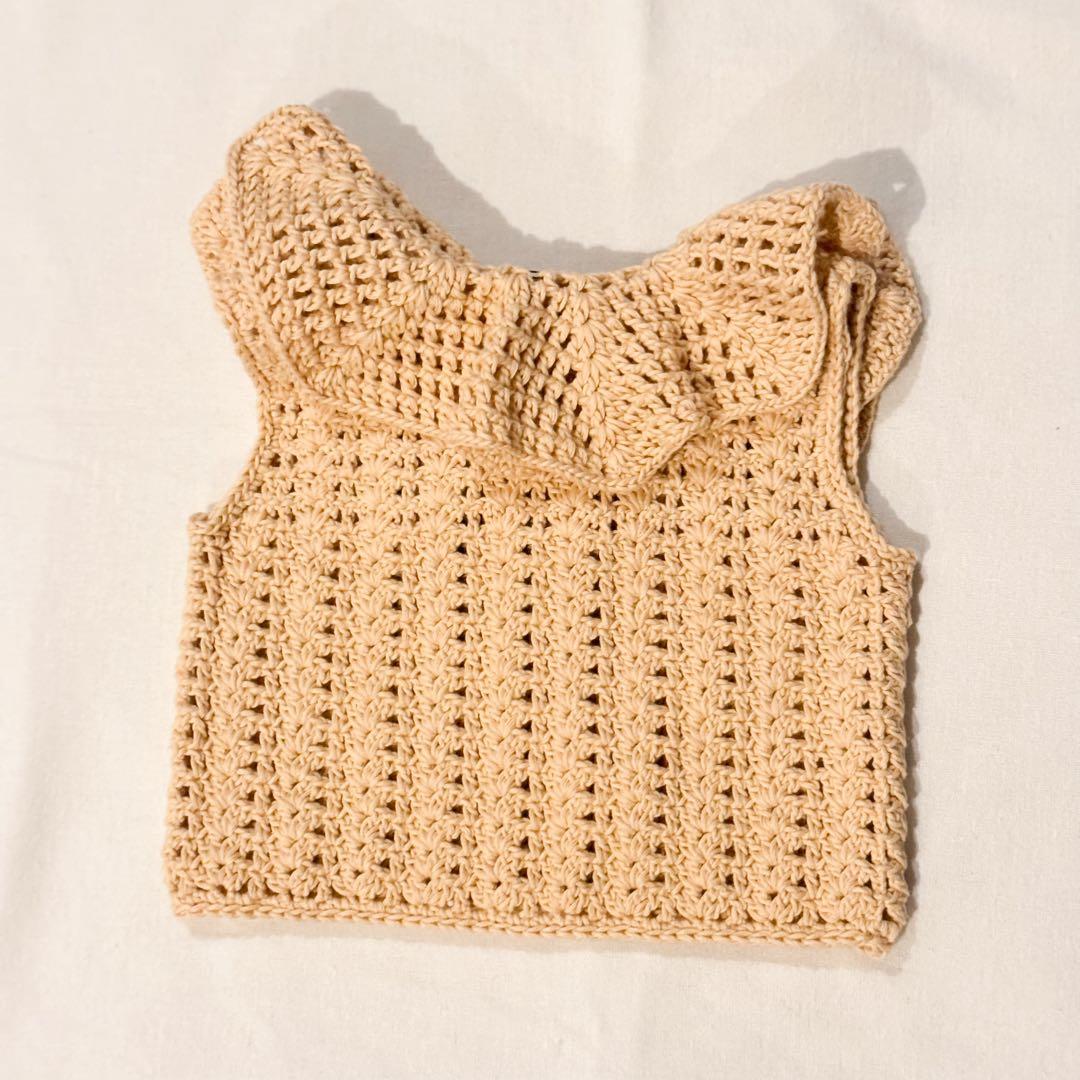 未使用品★kalinka★ニットトップス★8y