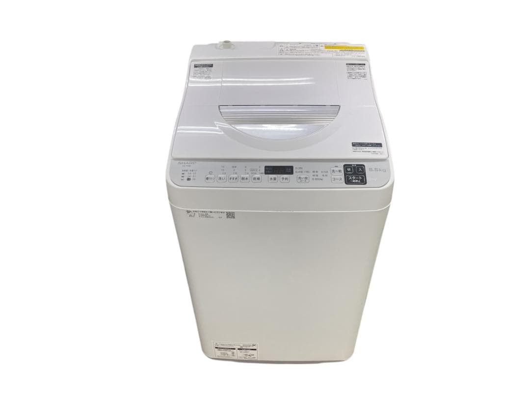 シャープ 5.5kg 洗濯乾燥機 21年製 ES-TX5E 引取り歓迎 神奈川
