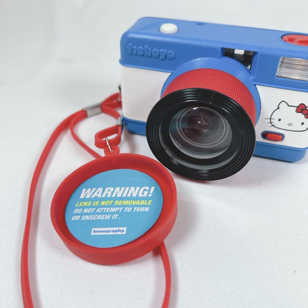 【新品】Lomography フィッシュアイ フィルムカメラ　ハローキティ