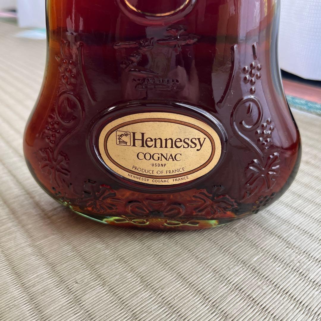 Hennessy COGNAC XO 金キャップ　グリーンボトル　古酒　未開栓