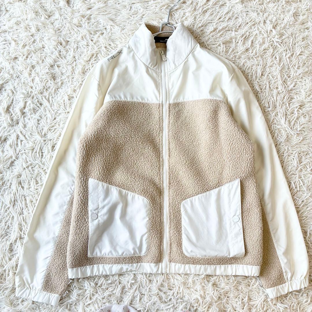 現行 RLX ゴルフ ラルフローレン レディース フルジップ ブリースジャケット