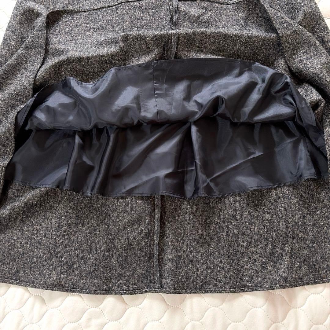 【24SS美品】BEARDSLEY✴︎カラーネップジャンパースカート　サイズ1 黒