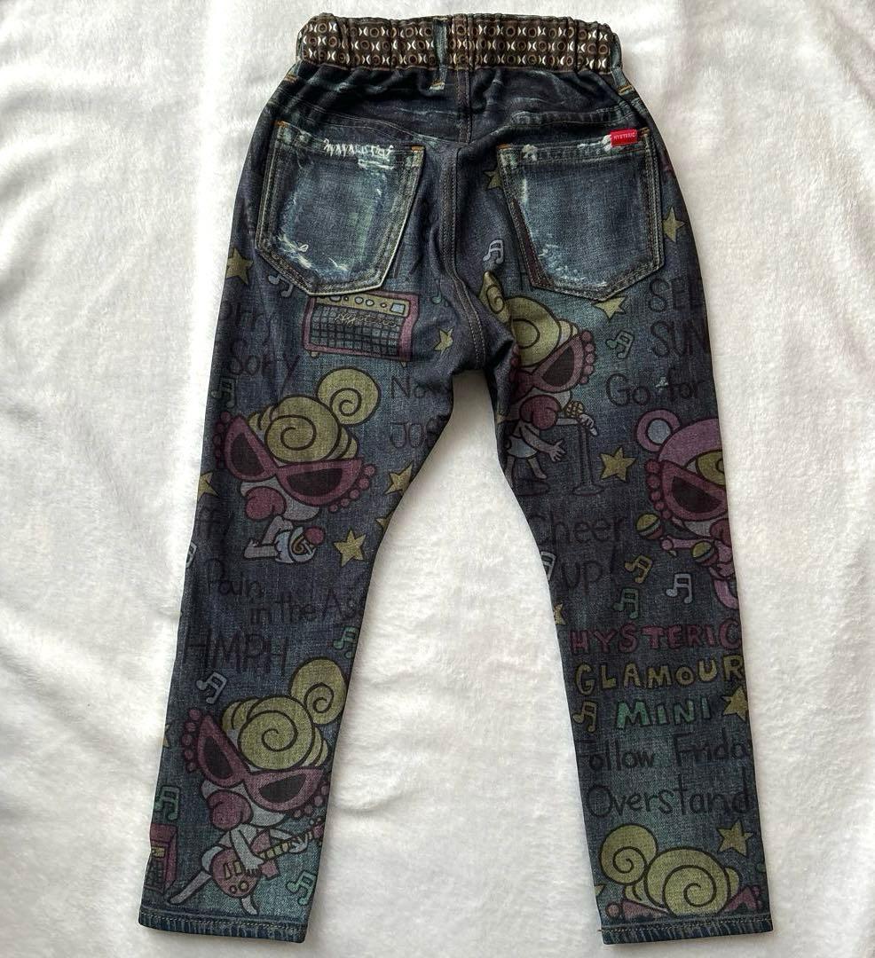 HYSTERIC MINI ライク・ア・デニム ロングパンツ 110cm