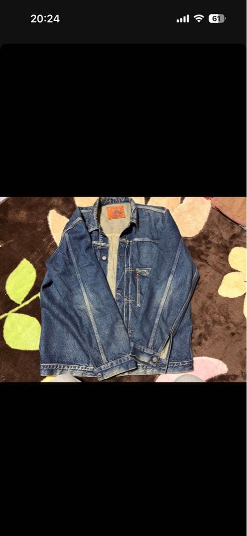 フルカウント　デニムジャケット1st 別注モデル　Tバック　42サイズ