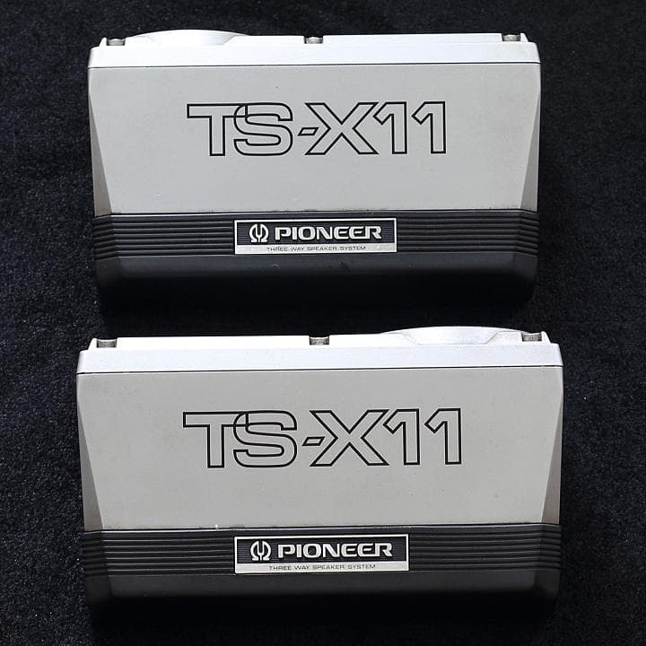 【当時物】希少 パイオニア TS-X11 ペア ロンサムカーボーイ 金属製 旧車