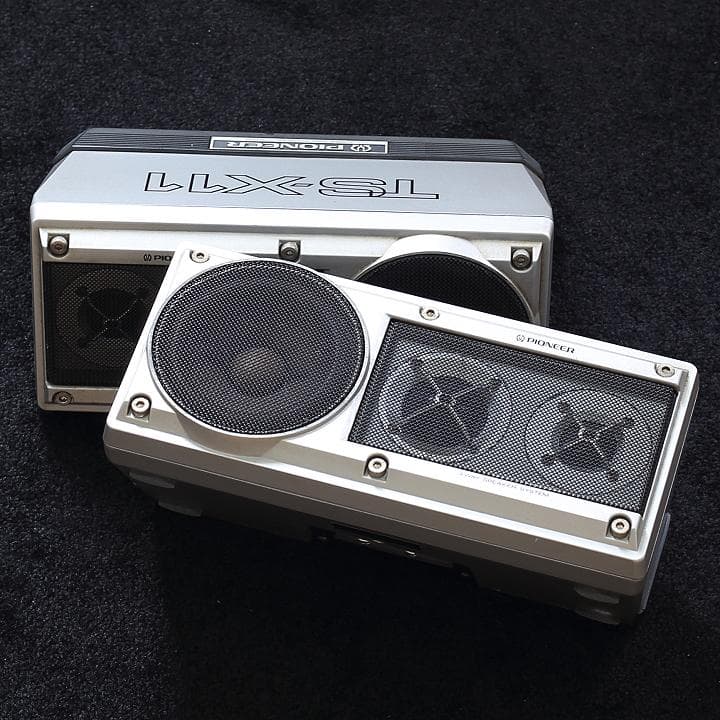 【当時物】希少 パイオニア TS-X11 ペア ロンサムカーボーイ 金属製 旧車