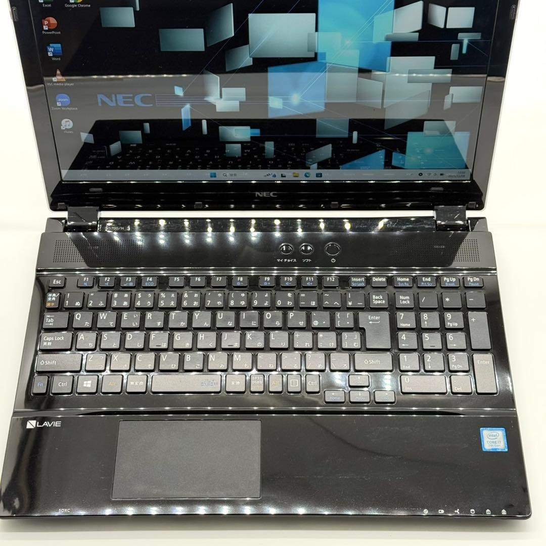 NECノートパソコン Core i7 16GB SSD512 Blu-ray対応