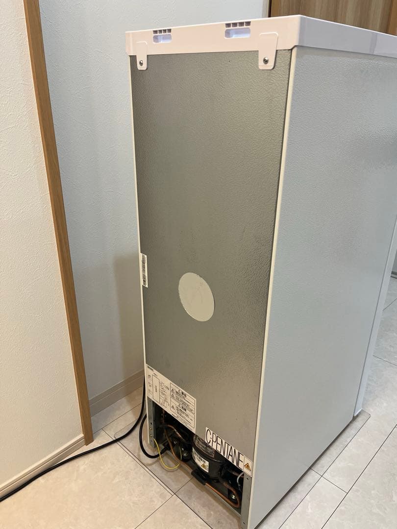 アイリスオーヤマ 冷凍庫 80L IUSN-8A-W